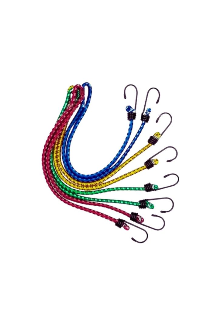Kit Cuerdas Elásticas 22 Unidades Pulpo Elásticado Multiuso-2