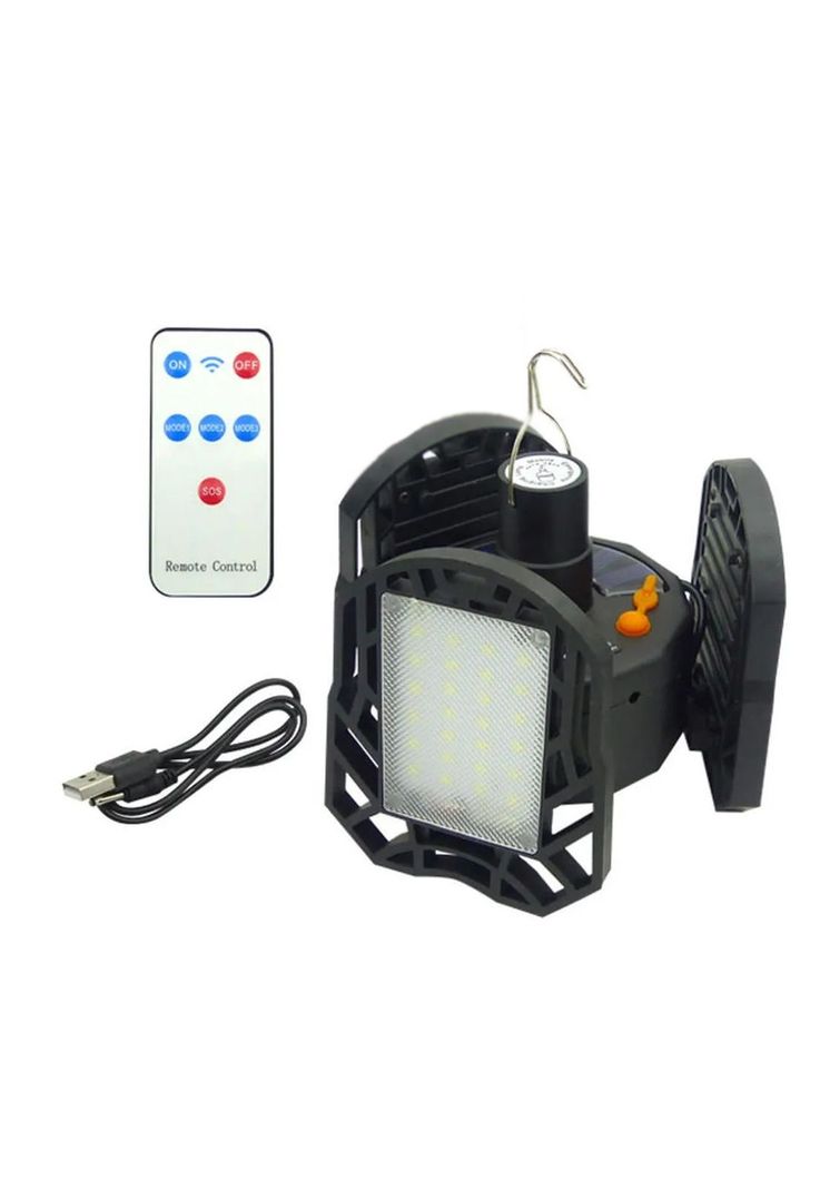 Foco Solar Extensible 3 placas 72 LED Control Remoto-1