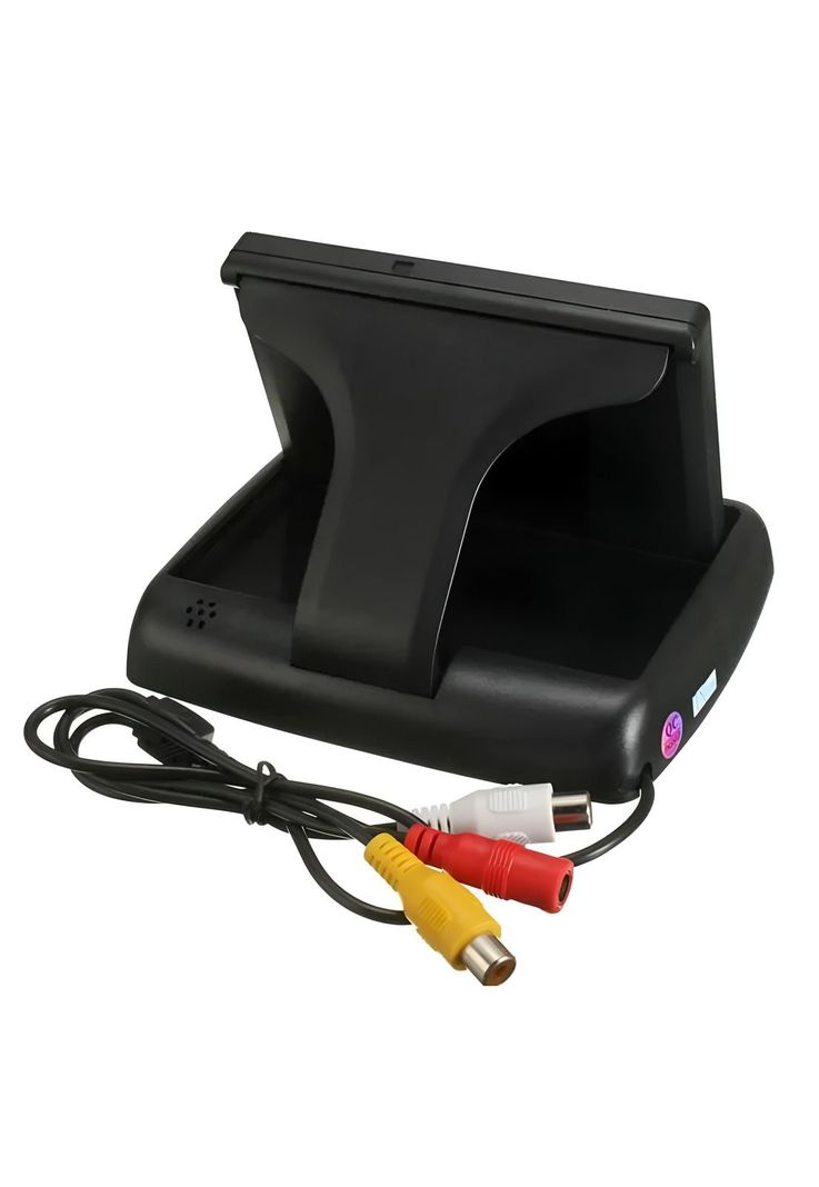 Pantalla Cámara Auto Retrovisor Retroceso Rebatible 4.3-4