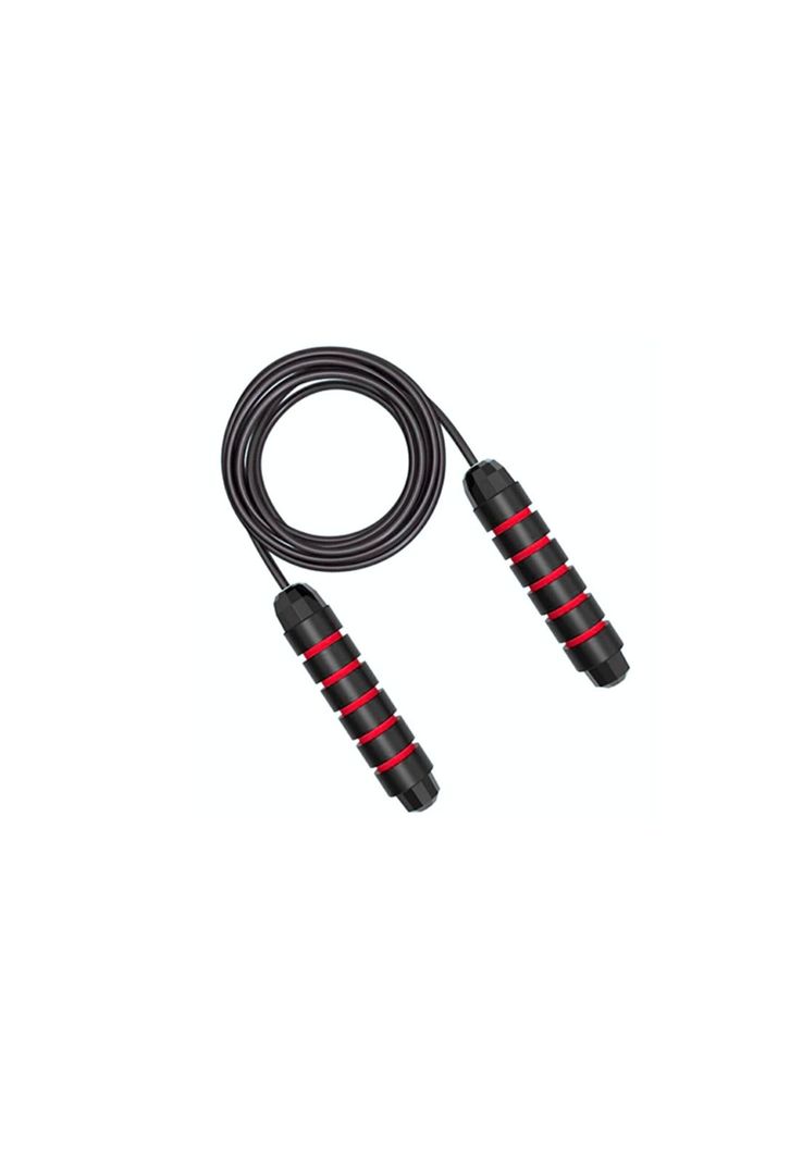 Cuerda Saltar Cardio Crossfit Deporte Rojo-0