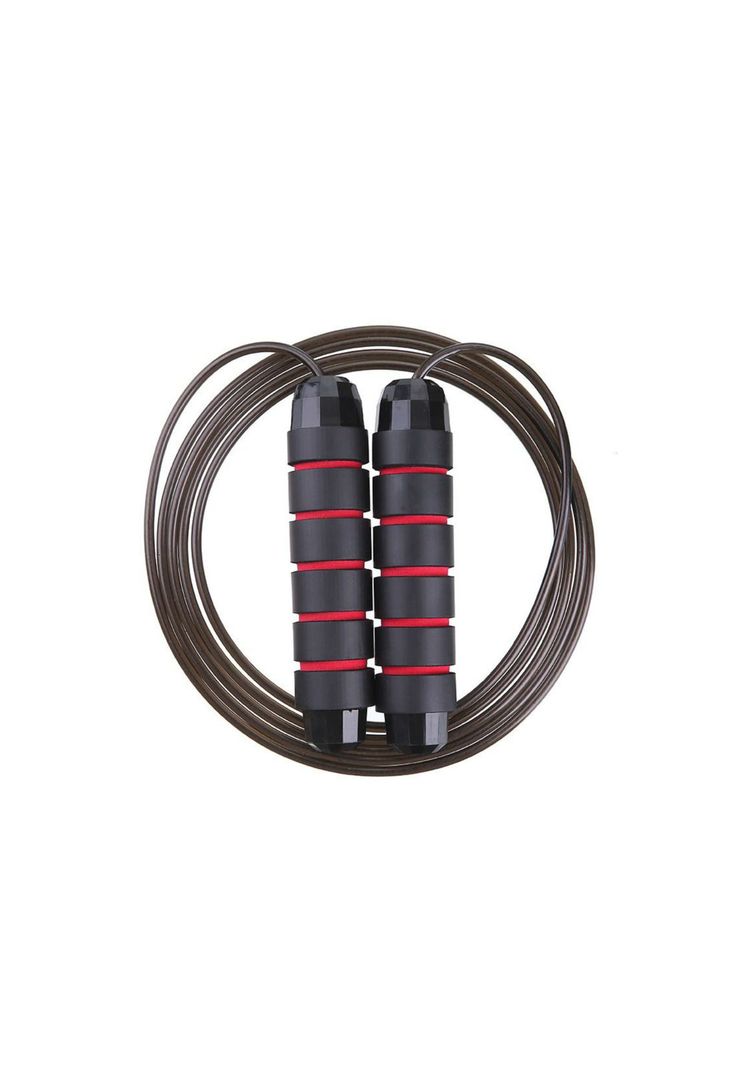 Cuerda Saltar Cardio Crossfit Deporte Rojo-1