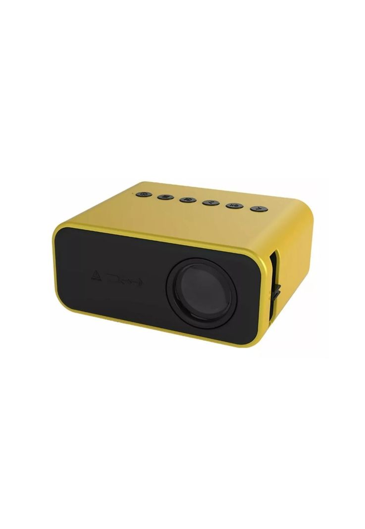 Mini Proyector Led Videos Yt500 Usb Amarillo-0