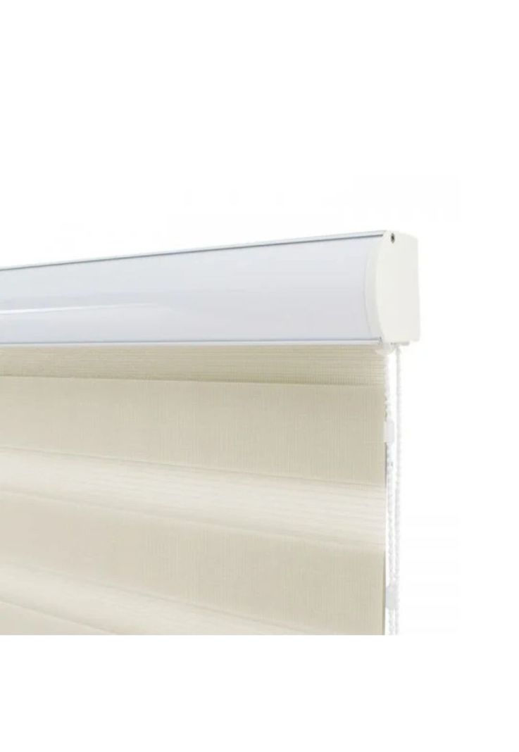 Cortina Roller Persiana Dúo Beige 90x220 CM-2