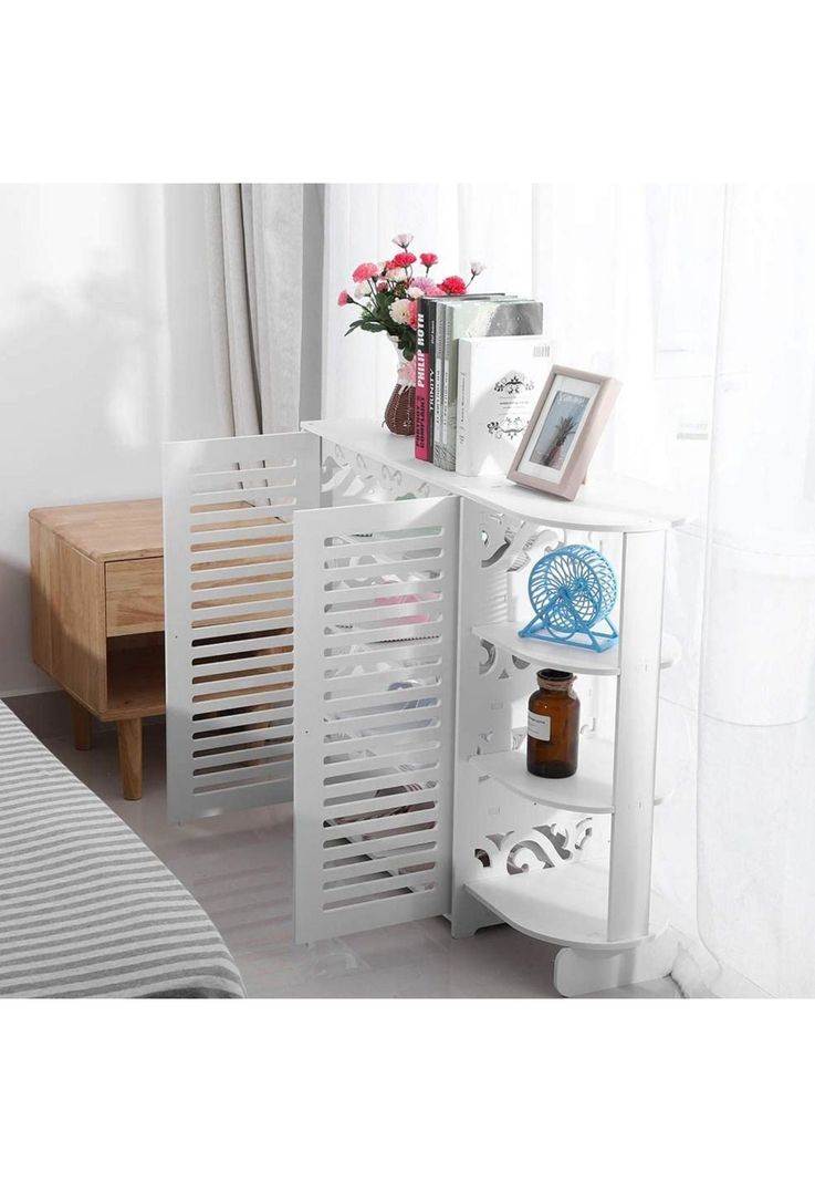 Mueble Zapatero Organizador Hogar 4 Niveles Blanco-4