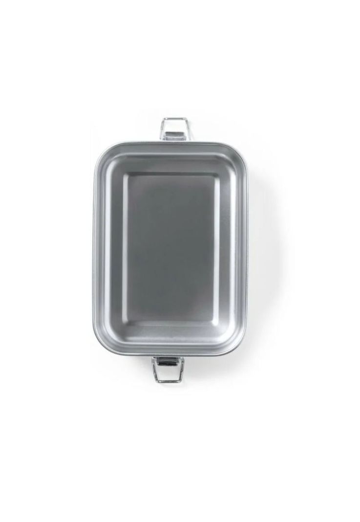 Contenedor Tupper Hermético Acero Inox. Bambú Plastil 800 ML-5