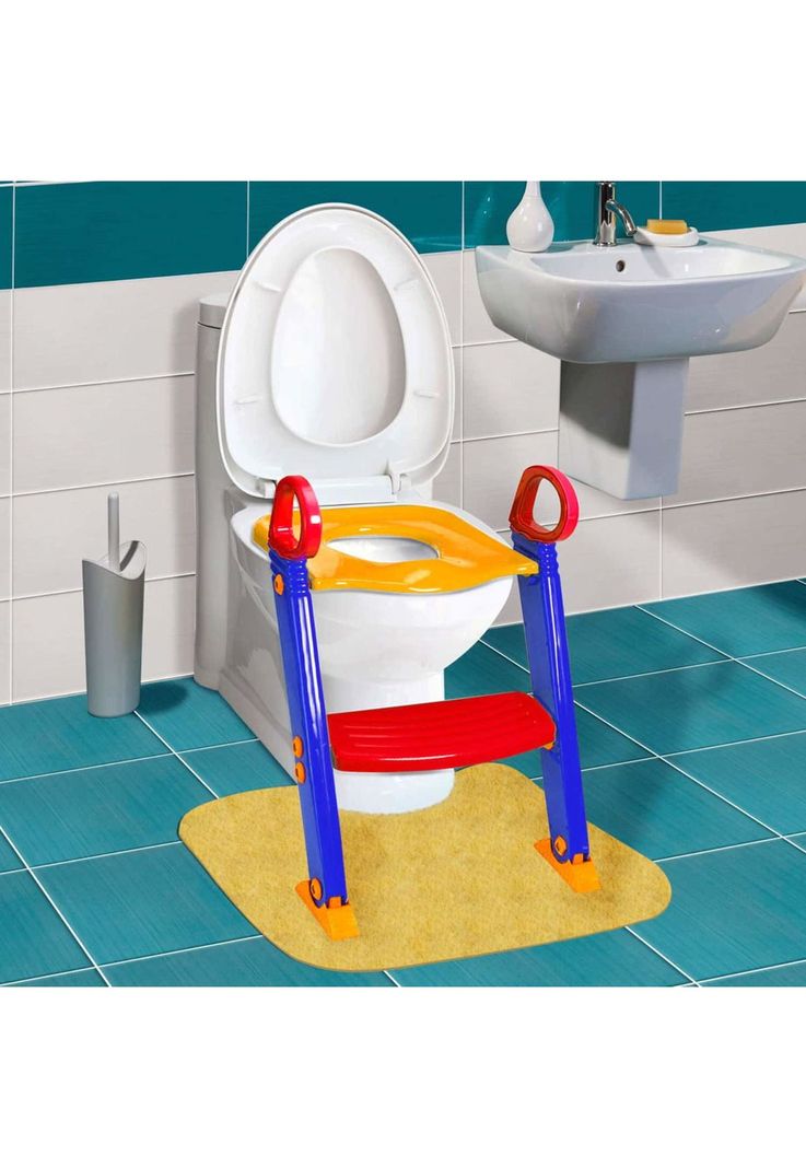 Asiento Entrenamiento Inodoro baño Escalera Infantil-4