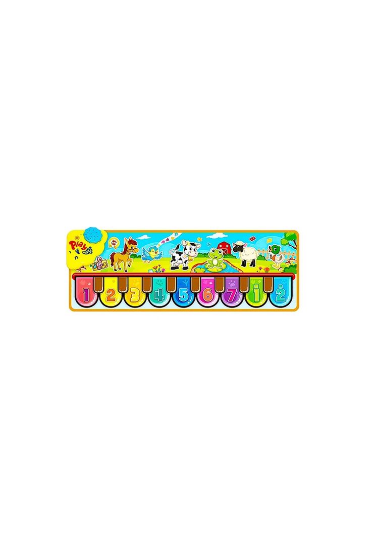 Alfombra Musical Piano Infantil Batería 85X30 CM-0