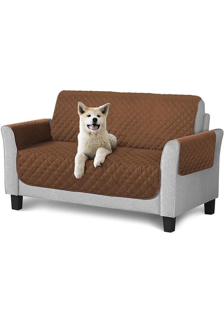 Funda Cobertor Protector Sofá Sillón 2 Cuerpos Café-1