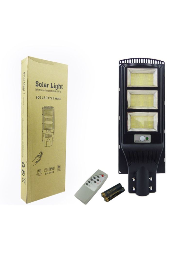 Foco Solar 900 LED 255 Watt Control Remoto-2