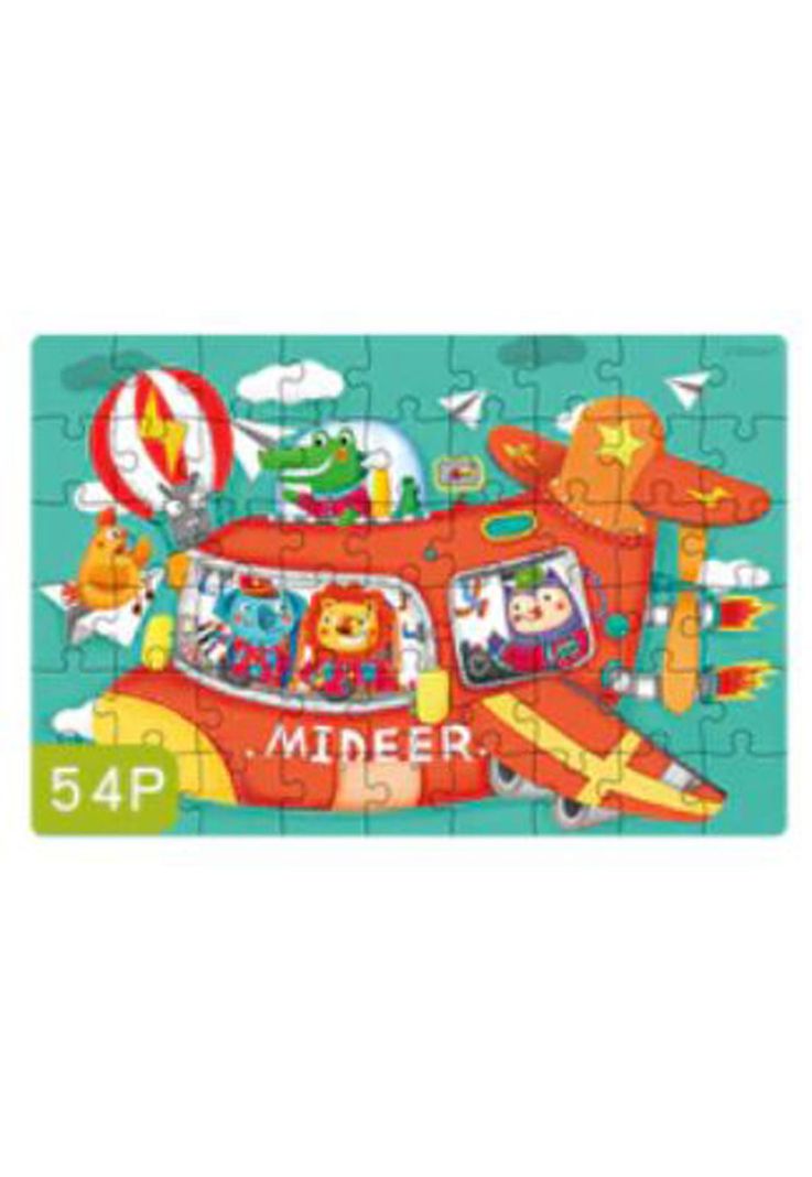 Puzzle Rompecabezas Infantil 3 en 1 Nivel 4 Bomberos-1