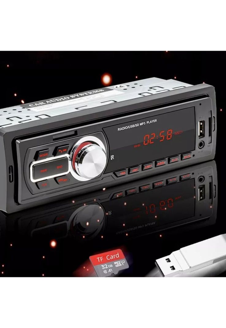 Reproductor Música MP3 FM Bluetooth automóvil-4