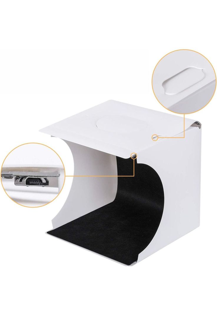 Mini Estudio Fotográfico Caja Luz LED Plegable-3