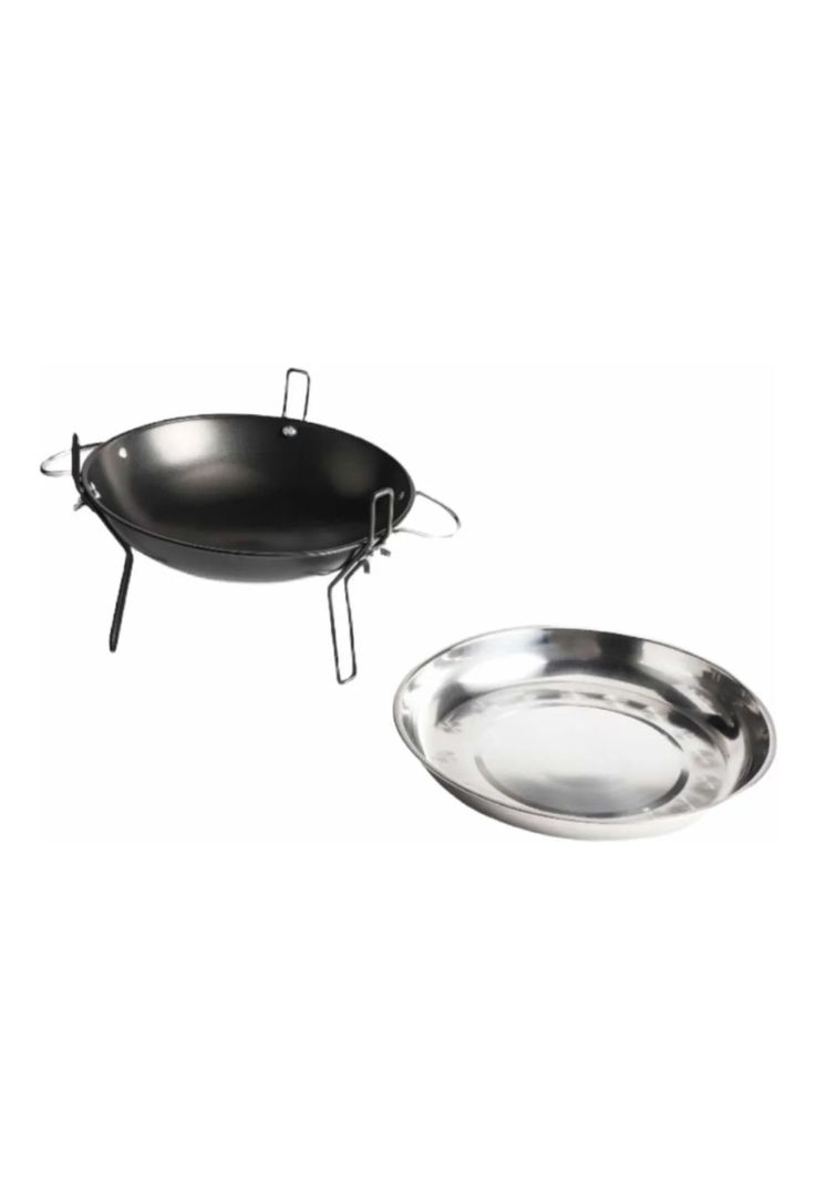 Parrilla Brasero Mesa Acero Inoxidable 30 CM-3
