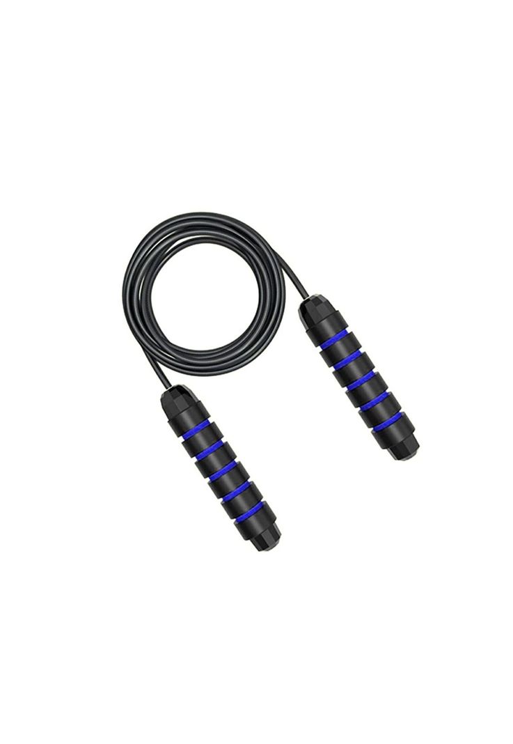 Cuerda Saltar Cardio Crossfit Deporte Azul-0