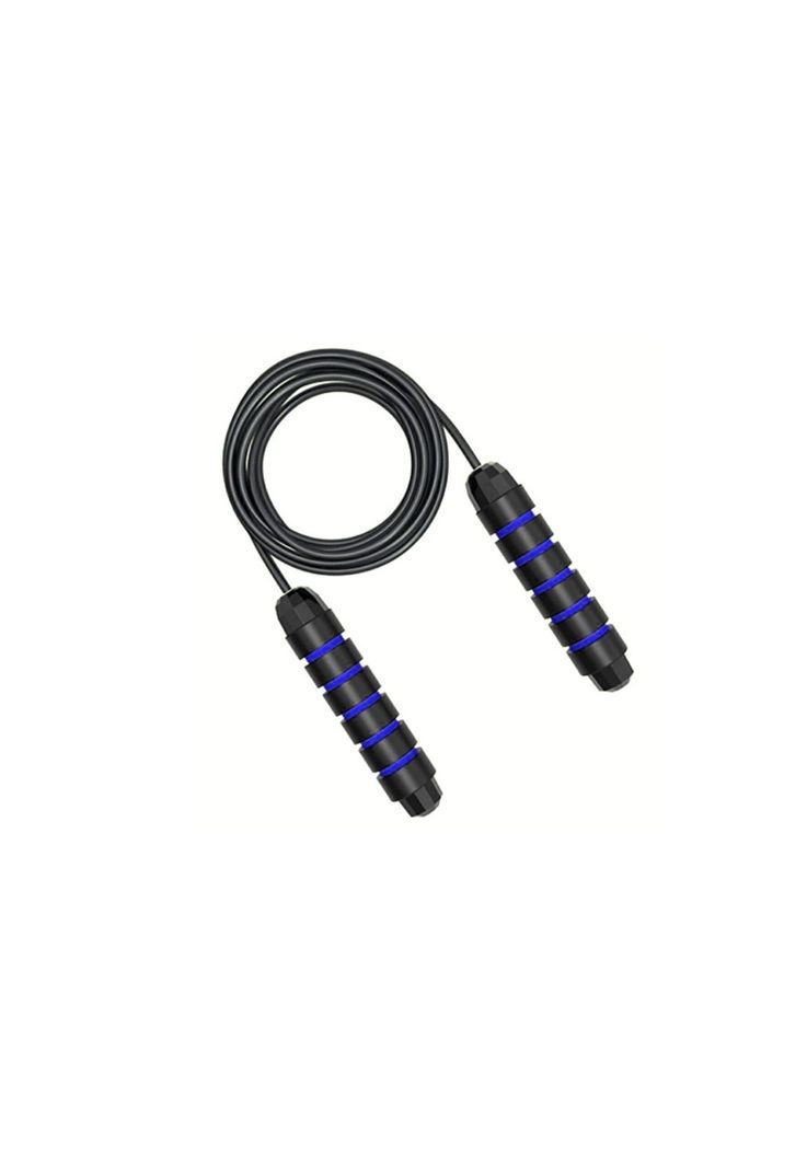 Cuerda Saltar Cardio Crossfit Deporte Azul-2