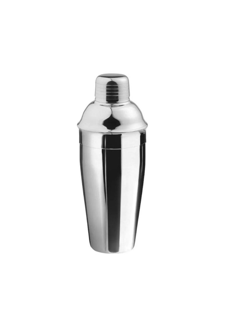 Coctelera 3 Piezas Shaker Acero Inoxidable 500 ML Plateado-2