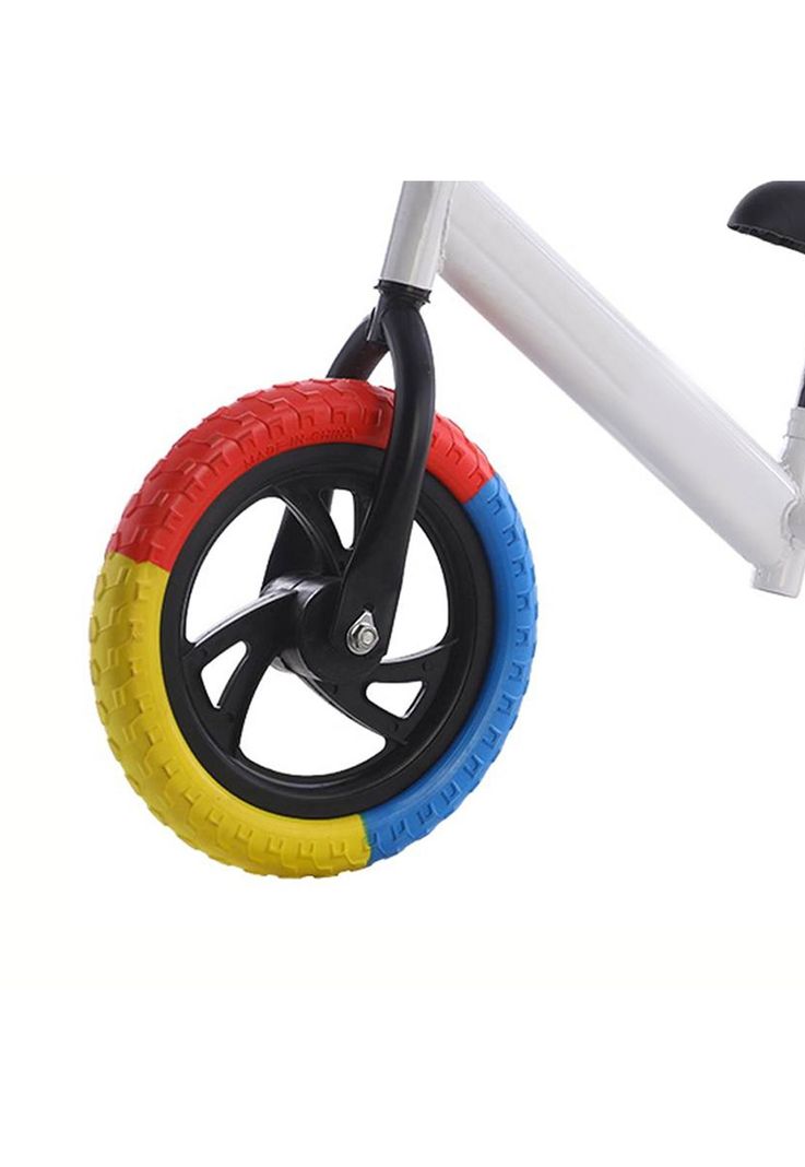 Bicicleta Equilibrio Sin Pedales Infantil Aprendizaje Blanca-1