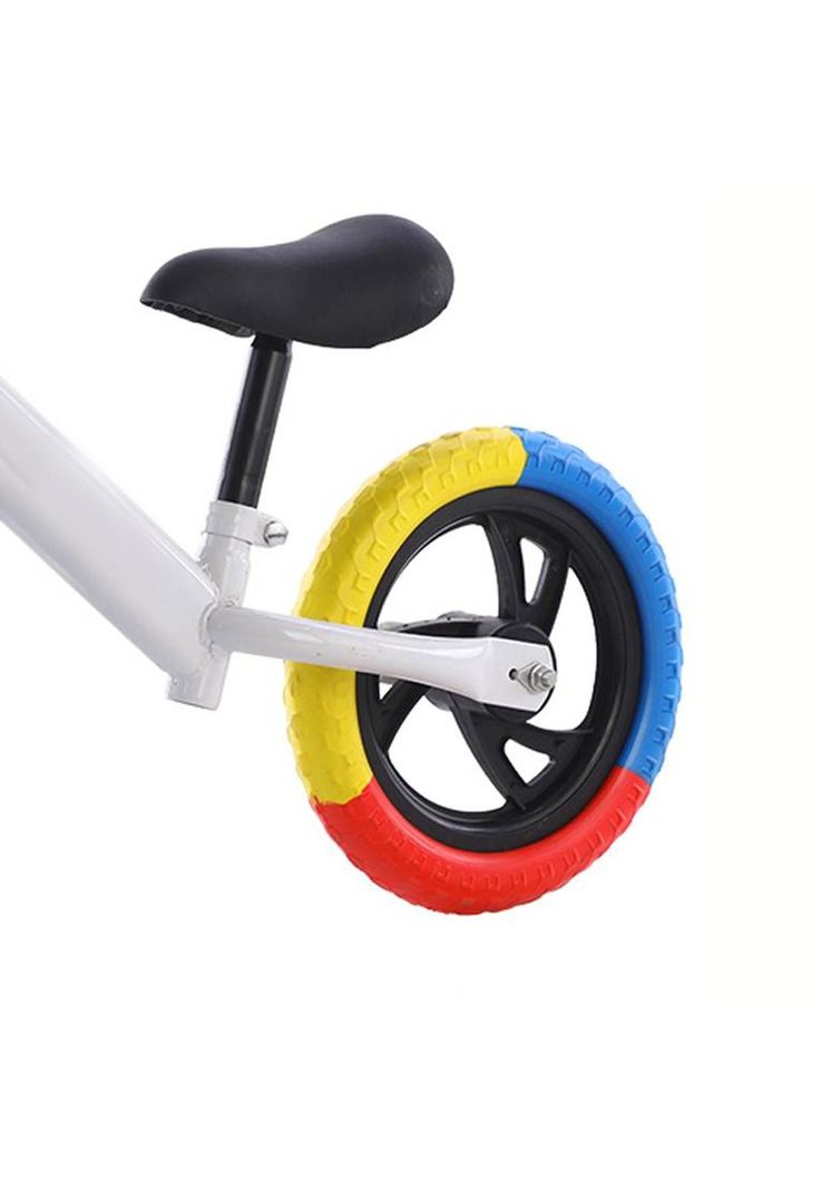 Bicicleta Equilibrio Sin Pedales Infantil Aprendizaje Blanca-3