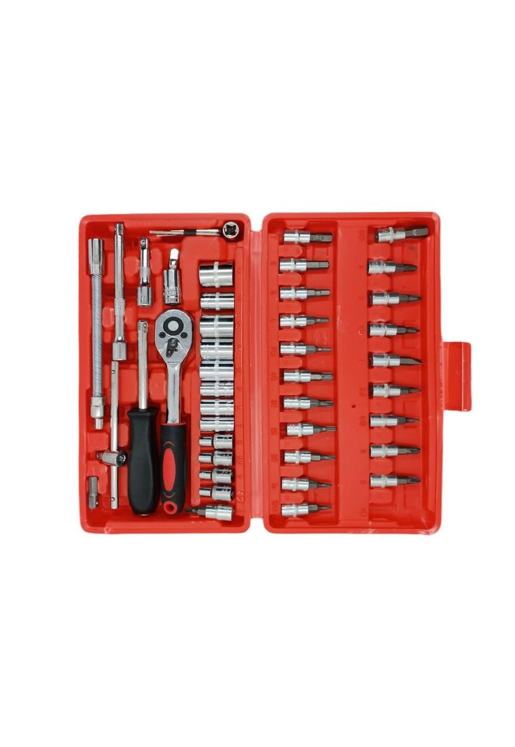 Juego Caja Set Dados Herramientas Chicharra 46 Piezas-3