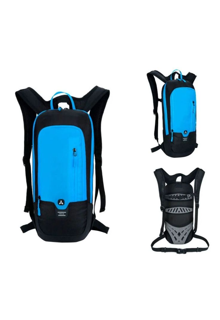 Mochila Hidratación Deportes Trecking Ciclista 2 LT Azul-1