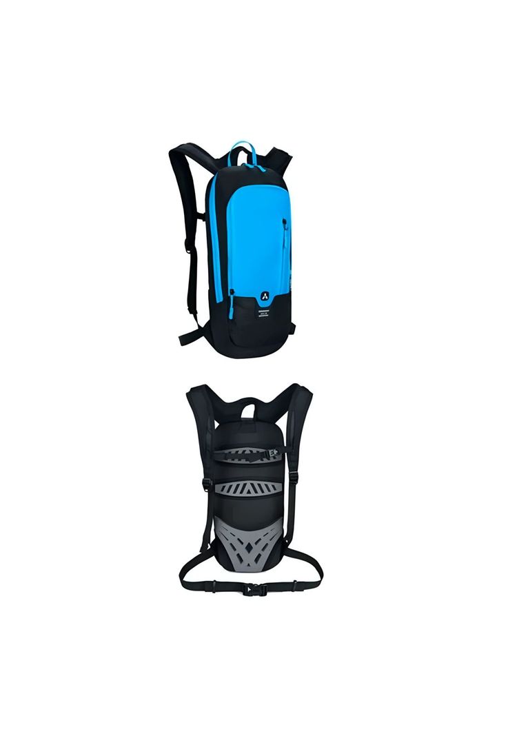 Mochila Hidratación Deportes Trecking Ciclista 2 LT Azul-2