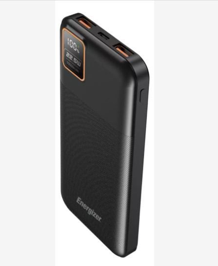 Cargador Rapido Power Bank Ultimate Portátil 10000mAh Negro Bateria Externa -0