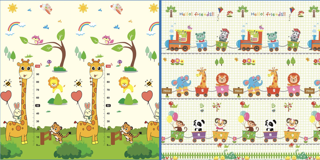 Alfombra 200*180*1cm Antigolpes Para Niños / Bebes-1