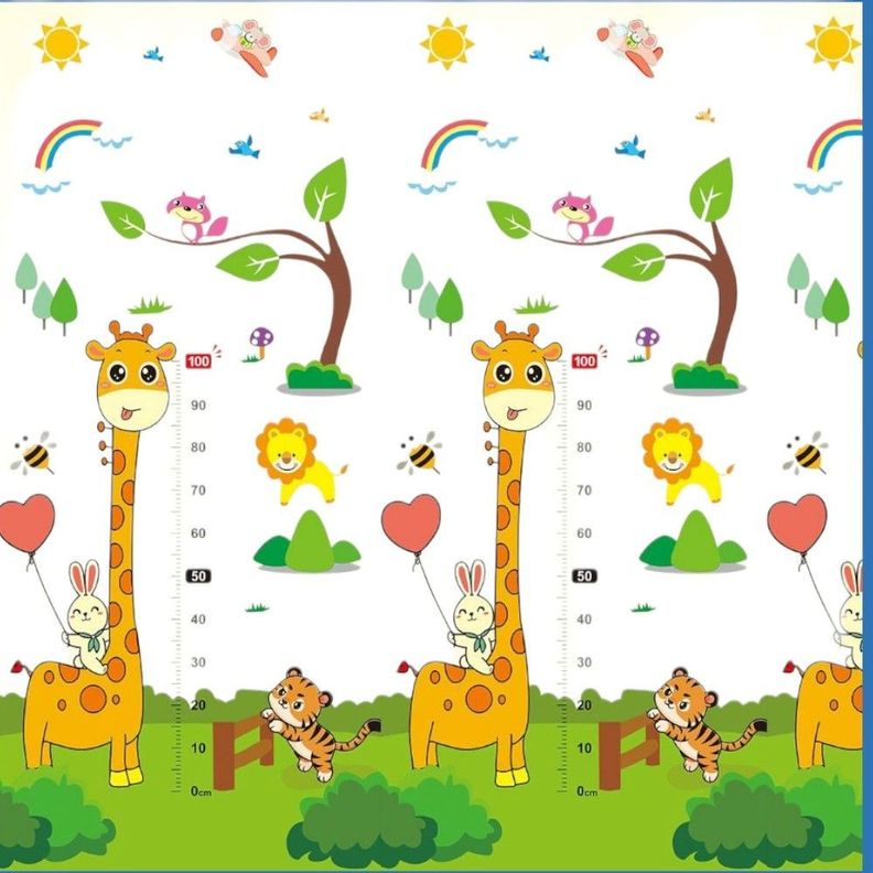 Alfombra 200*180*1cm Antigolpes Para Niños / Bebes-2