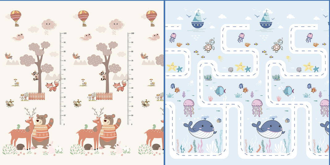 Alfombra Antigolpes Para Niños / Bebes 120*180*1cm-1