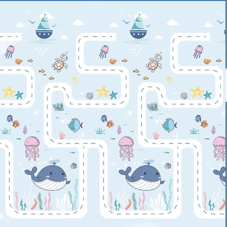 Alfombra Antigolpes Para Niños / Bebes 120*180*1cm-3