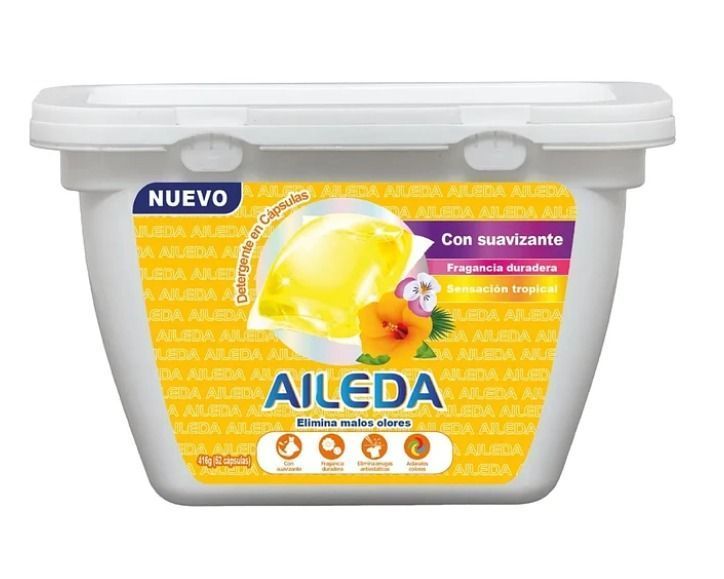 Detergente En Capsulas Aileda (52 Capsulas Por Envase) -0