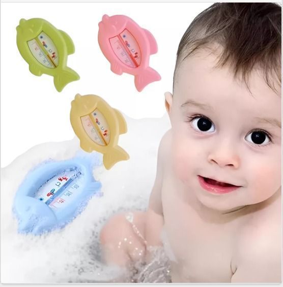 Termómetro Para Agua Pescadito Baño Tina Bebé Niños-1