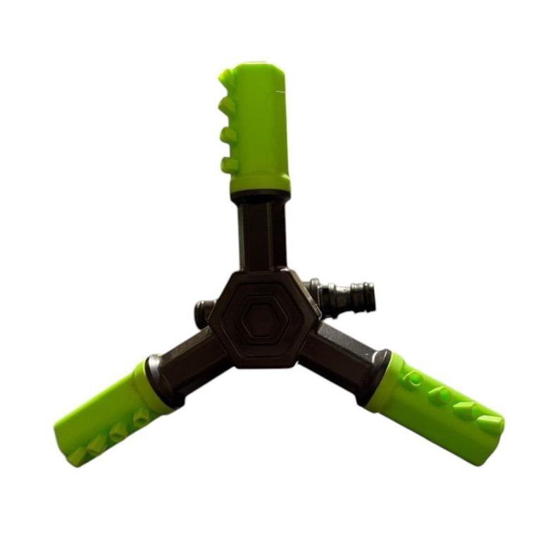 Aspersor Riego De 3 Brazos Giratorio 360° Para Mangueras-1