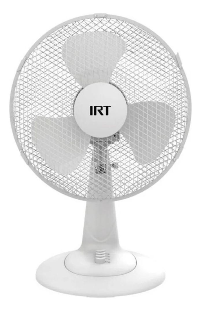 Ventilador Sobremesa Pedestal 12 Pulgadas Irt 3 Velocidades-0