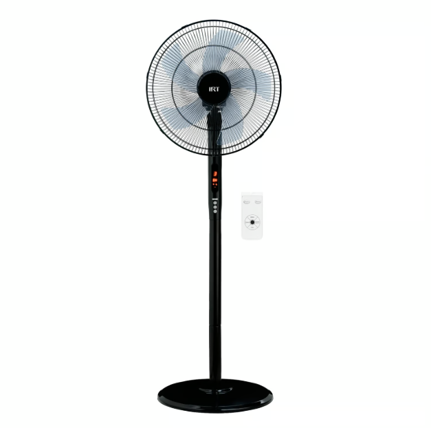 VENTILADOR 16 PIE 72W TIMERCONTROL PLASTICO NEGRO-0