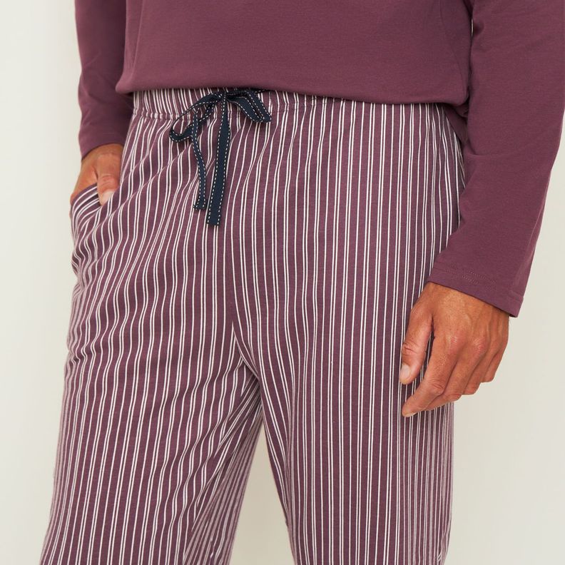 Pijama Hombre Largo Algodón Jersey Palmers 8244BBUR-3
