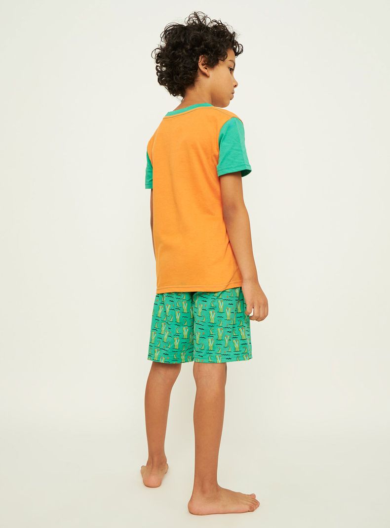 Pijama Corto Algodón Jersey Niño Palmers-3