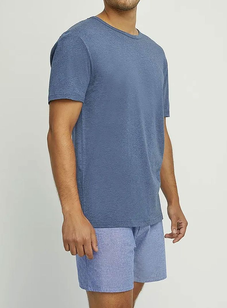 Camiseta Manga Corta  Cuello Polo Algodón Palmers 4910CMAZ-3