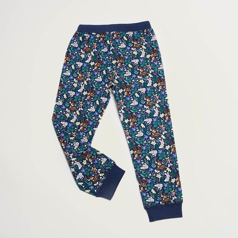 Pijama Niña Largo Algodón Palmers 67225AZU-5