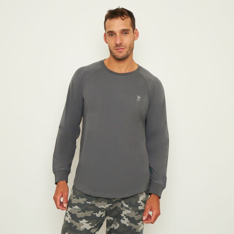 Pijama Hombre Largo Algodón Jersey Palmers 8249AGRO-1