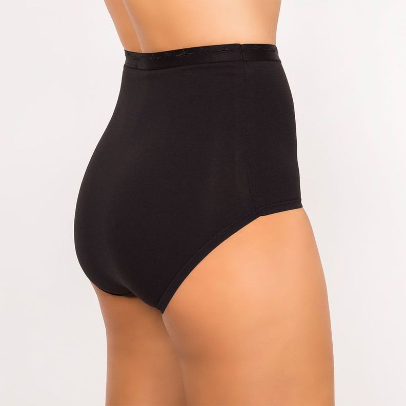 Pack X3 Maxi Algodón Negro Palmers-3