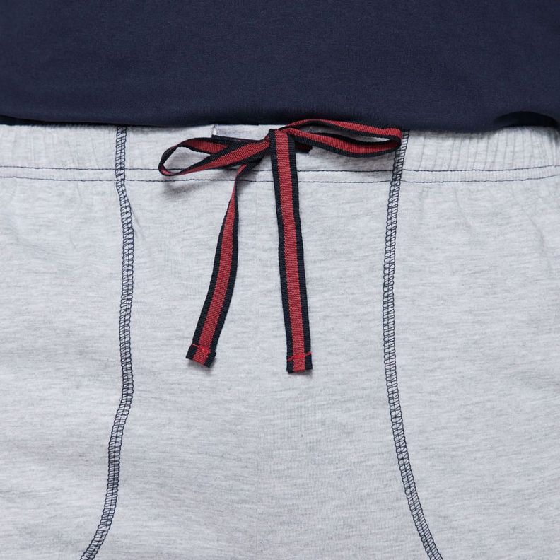 Pijama Hombre Largo Algodón Jersey Palmers 8232AAZU-3