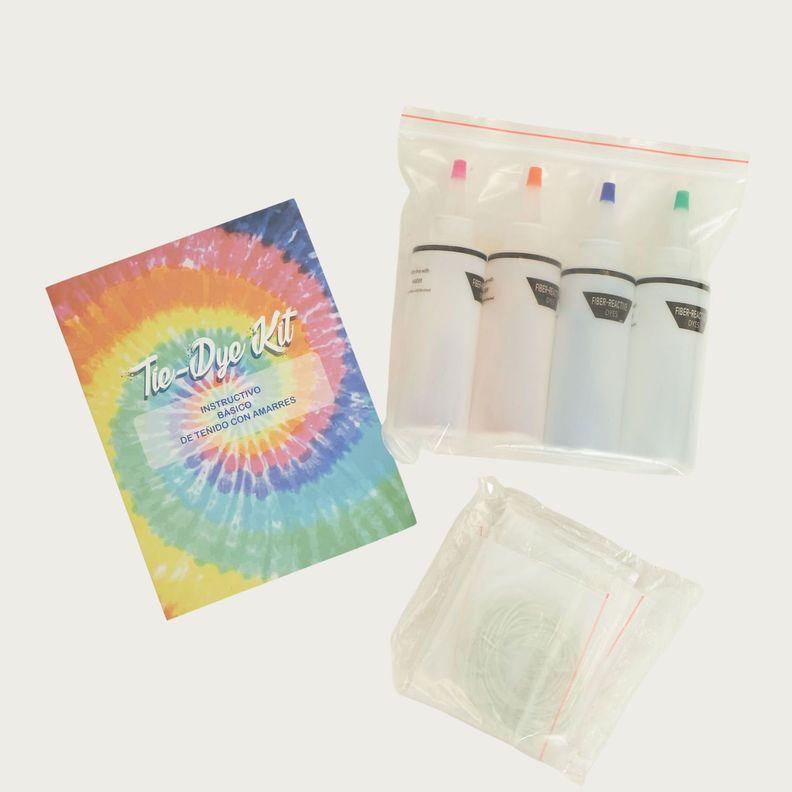 Set Pijama Corto Tie Dye Algodón Niña Palmers 66215BCO-3