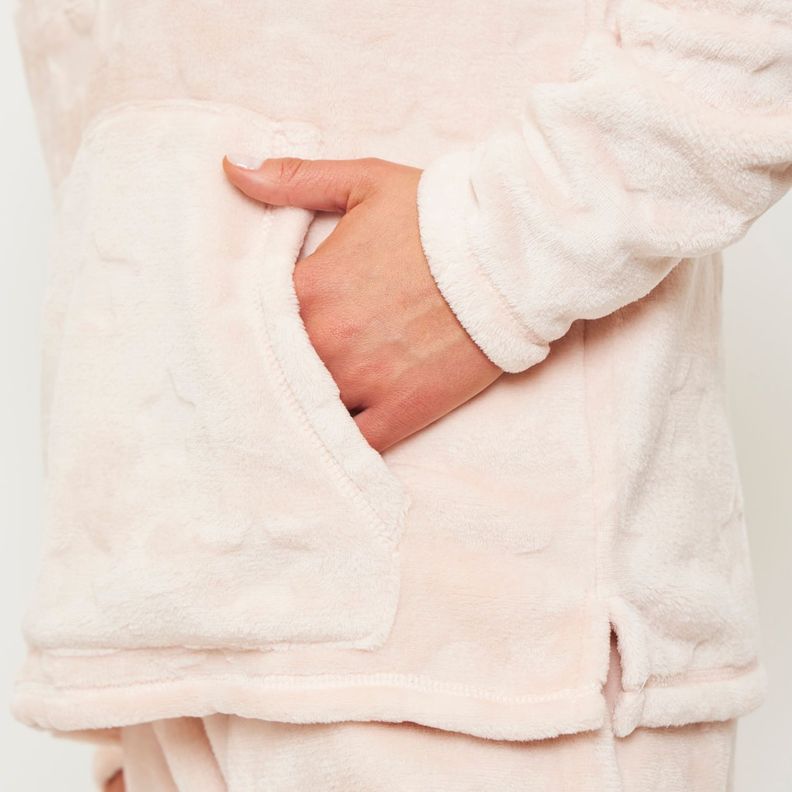 Pijama Mujer Largo Polar Fleece Palmers 6022BCRE-3