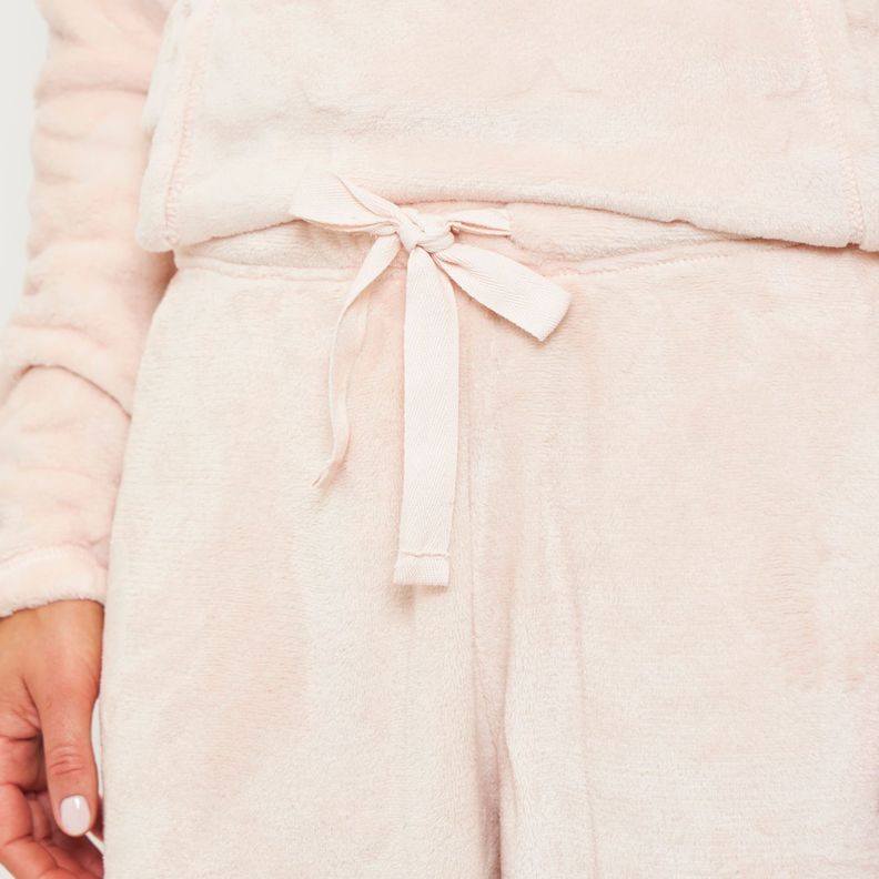 Pijama Mujer Largo Polar Fleece Palmers 6022BCRE-4
