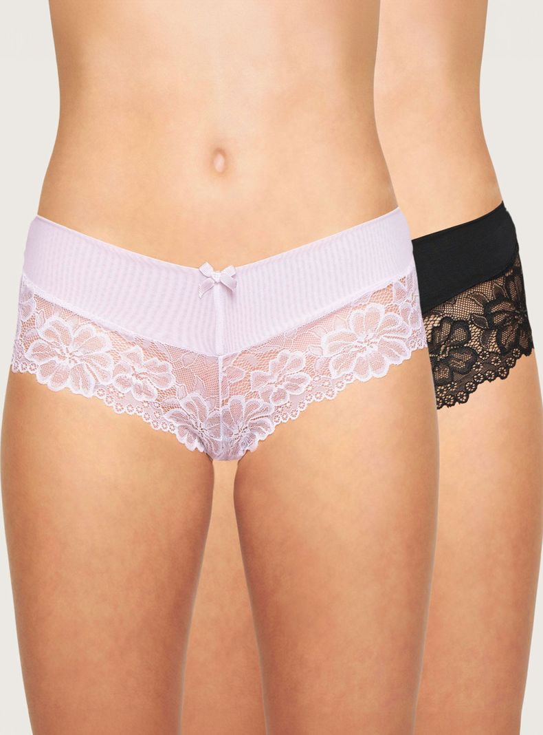 Pack 2 Pantaleta Savage 30611L1 ChicFrance-0