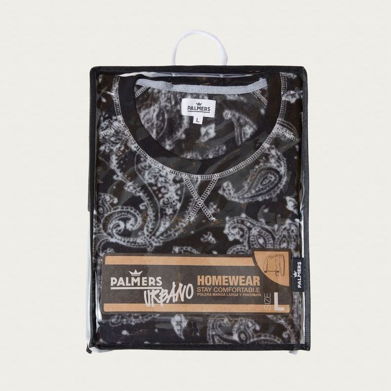 Pijama Hombre Largo Micropolar Palmers 8J32BGRI-4