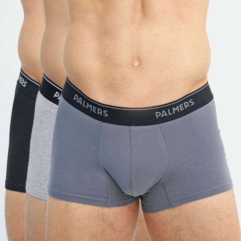 Pack 3 Boxer Corto Algodón P3128g93 Hombre Palmers-0