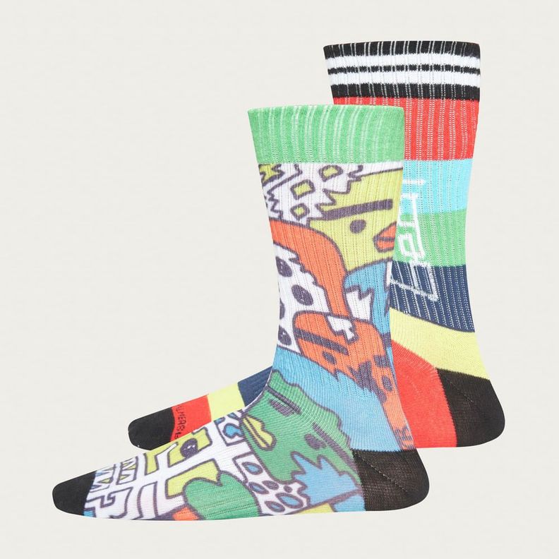 Pack 2 Calcetines By Bech Multicolor Palmers Hombre BC54AK67-0