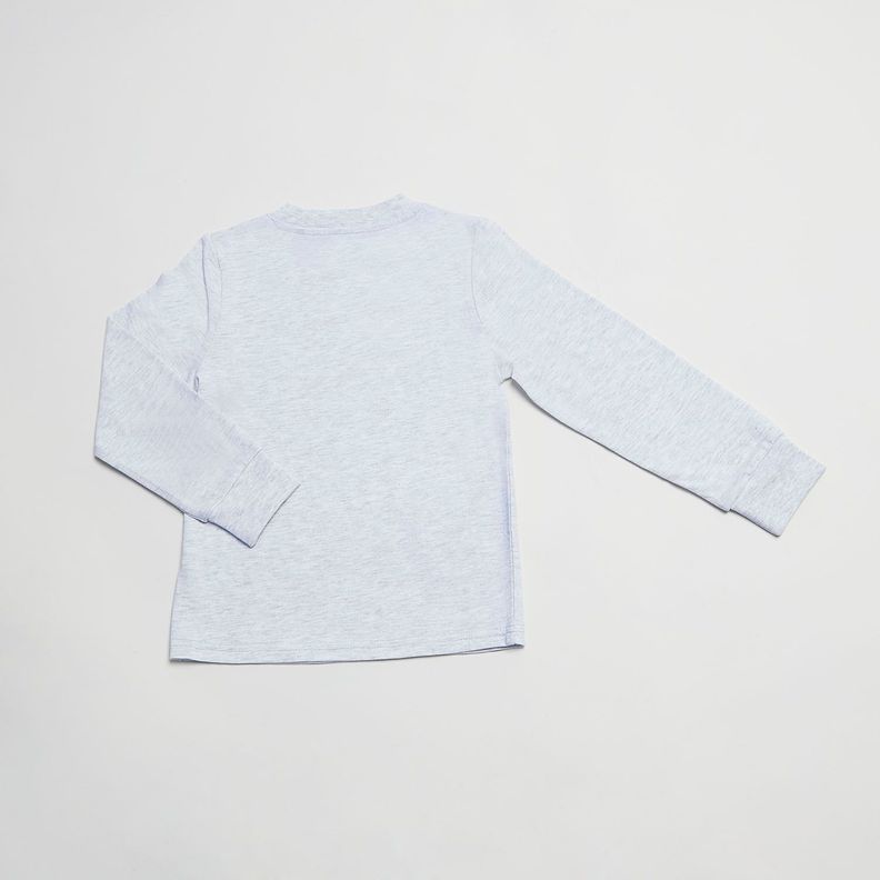 Pijama Niña Largo Algodón Palmers 67226GRI-6